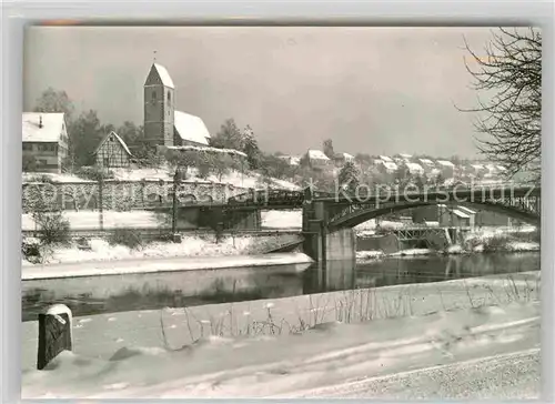 AK / Ansichtskarte Plochingen Stadtansichten Winter Kat. Plochingen