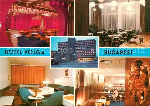 AK / Ansichtskarte Budapest Hotel Volga Kat. Budapest