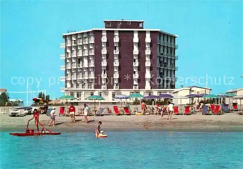 AK / Ansichtskarte Lido di Classe Hotel Marte Strand