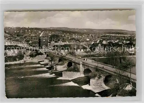 AK / Ansichtskarte Esslingen Neckar Panorama Neckarbruecke Kat. Esslingen am Neckar