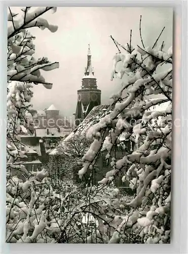 AK / Ansichtskarte Tuebingen Neckar mit Stiftskirche und Schloss