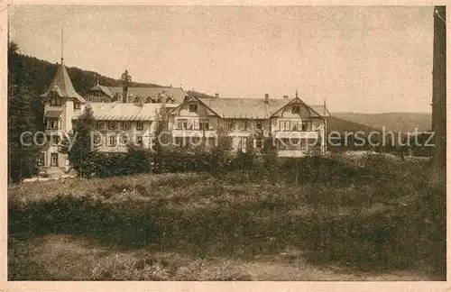 AK / Ansichtskarte Buehlertal Kurhaus Hundseck Kat. Buehlertal