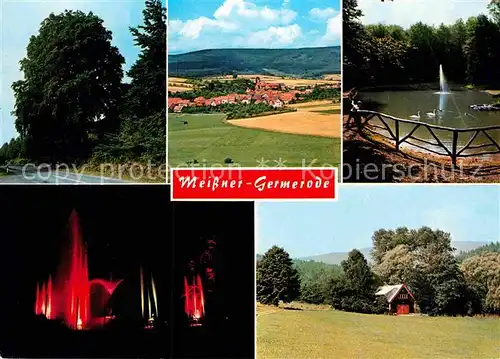 AK / Ansichtskarte Germerode Lausenbuchse Gesamtansicht Wildpark Wasserspiele Lotzengrund Kat. Meissner