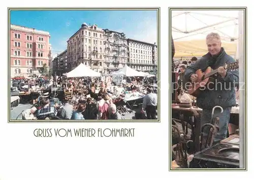 AK / Ansichtskarte Wien Flohmarkt Kat. Wien