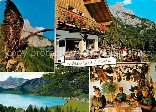 AK / Ansichtskarte Haller Tirol Gasthaus Adlerhorst Kat. Haller am Haldensee Tannheimer Tal