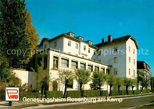 AK / Ansichtskarte Rosenburg Kamp Genesungsheim Kat. Rosenburg Mold