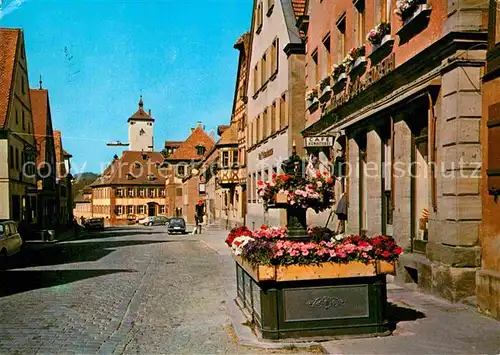 AK / Ansichtskarte Windsbach Innenstadt Brunnen Kat. Windsbach