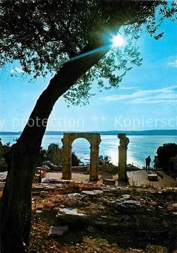 AK / Ansichtskarte Sirmione Controluce alle grotte di Catullo 