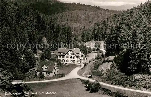 AK / Ansichtskarte Zwickgabel Gasthaus zum Mohren Kat. Baiersbronn