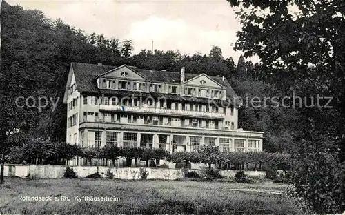 AK / Ansichtskarte Rolandseck Kyffhaeuserheim Kat. Remagen