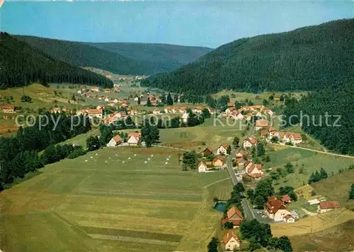 AK / Ansichtskarte Enzkloesterle Fliegeraufnahme Kat. Enzkloesterle