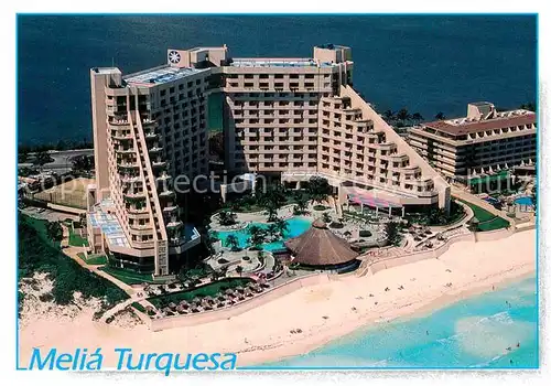 AK / Ansichtskarte Cancun Fliegeraufnahme Hotel Melia Turquesa Kat. Yucatan