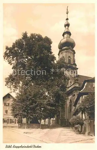 AK / Ansichtskarte Kappelwindeck Kirche Kat. Buehl