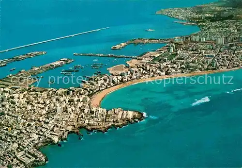 AK / Ansichtskarte Las Palmas Gran Canaria Fliegeraufnahme Puerto de La Luz Kat. Las Palmas Gran Canaria