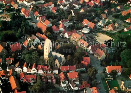 AK / Ansichtskarte Halle Westfalen Fliegeraufnahme Haller Herz Kat. Halle (Westf.)