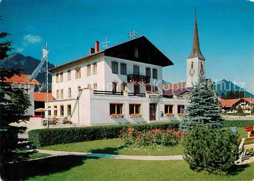 AK / Ansichtskarte Marquartstein Gasthof Prinzregent Kirche Kat. Marquartstein