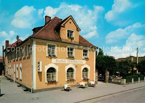 AK / Ansichtskarte Freilassing Hotel Weissbraeu Kat. Freilassing