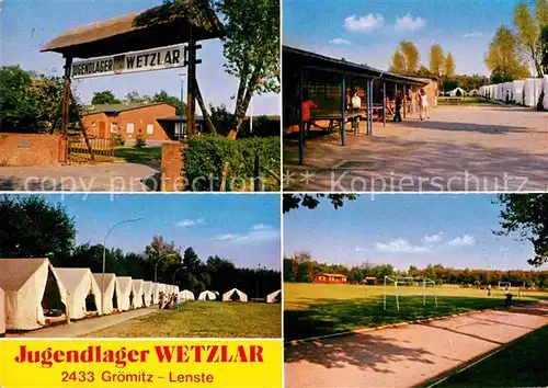 AK / Ansichtskarte Groemitz Ostseebad Lenste Jugendlager Wetzlar Kat. Groemitz