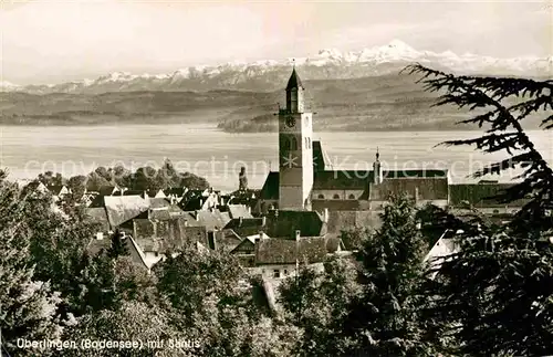 AK / Ansichtskarte ueberlingen Bodensee Saentis Kirche Kat. ueberlingen