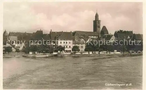 AK / Ansichtskarte ueberlingen Bodensee Panorama Kirche Kat. ueberlingen