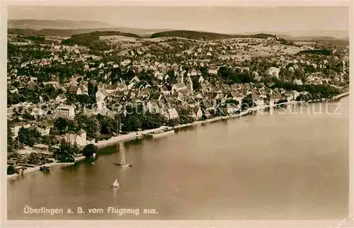 AK / Ansichtskarte ueberlingen Bodensee Fliegeraufnahme Muenster Kat. ueberlingen