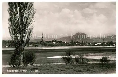 AK / Ansichtskarte Radolfzell Bodensee Hohentwiel Panorama Kat. Radolfzell am Bodensee