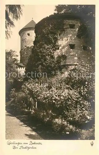 AK / Ansichtskarte ueberlingen Bodensee Stadtgarten Kat. ueberlingen