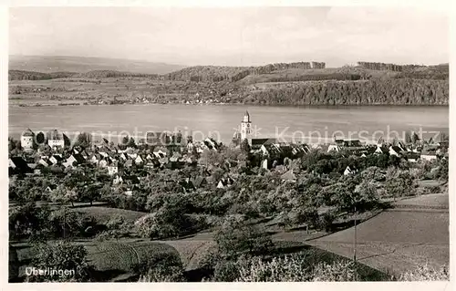 AK / Ansichtskarte ueberlingen Bodensee Panorama Muenster See Kat. ueberlingen