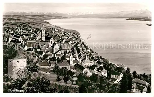 AK / Ansichtskarte ueberlingen Bodensee Panorama Muenster See Kat. ueberlingen