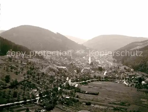 AK / Ansichtskarte Calmbach Enz Fliegeraufnahme Kat. Bad Wildbad