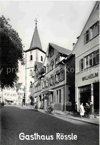 AK / Ansichtskarte Calmbach Enz Gasthof Roessle Kat. Bad Wildbad