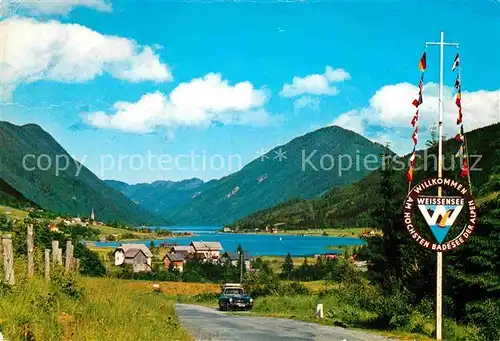 AK / Ansichtskarte Weissensee Kaernten Teilansicht  Kat. Weissensee