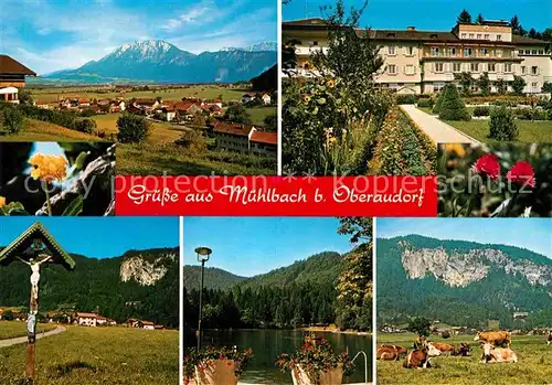 AK / Ansichtskarte Muehlbach Kelheim Kurhaus Panorama Wegekreuz See  Kat. Kelheim