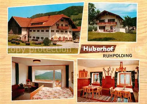 AK / Ansichtskarte Ruhpolding Huberhof  Kat. Ruhpolding