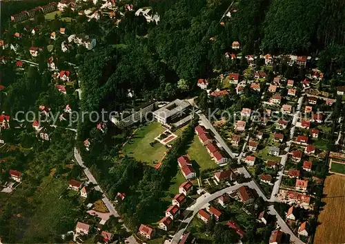 AK / Ansichtskarte Bad Sachsa Harz Fliegeraufnahme Eisenbahner Erholungsheim  Kat. Bad Sachsa