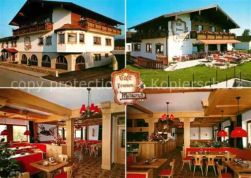 AK / Ansichtskarte Lauterbach Rosenheim Cafe Pension Mariandl  Kat. Rohrdorf