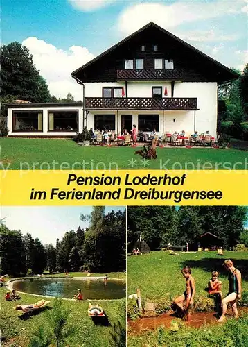 AK / Ansichtskarte Thurmansbang Pension Loderhof  Kat. Thurmansbang