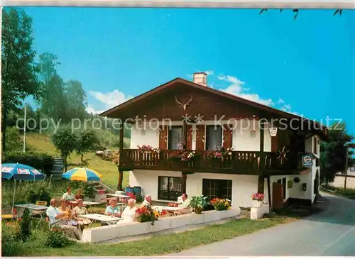 AK / Ansichtskarte Schoenbrunn Oberfranken Pension Waldfrieden Kat. Bad Staffelstein