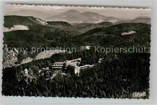 AK / Ansichtskarte Buehl Baden Sanatorium Buehlerhoehe Fliegeraufnahme Kat. Buehl