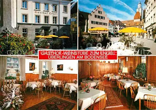 AK / Ansichtskarte ueberlingen Bodensee Gasthof Weinstube zum Engel Kat. ueberlingen