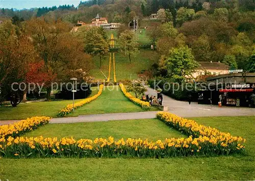 AK / Ansichtskarte Freiburg Breisgau Stadtgarten Gary Rieveschl Obeliskschatten Kat. Freiburg im Breisgau