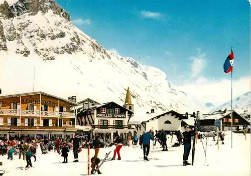 AK / Ansichtskarte Val d Isere Platz  Kat. Val d Isere