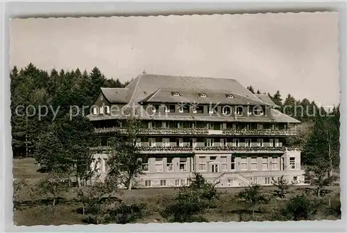 AK / Ansichtskarte Rodt Lossburg Sanatorium Hohenrodt Kat. Lossburg