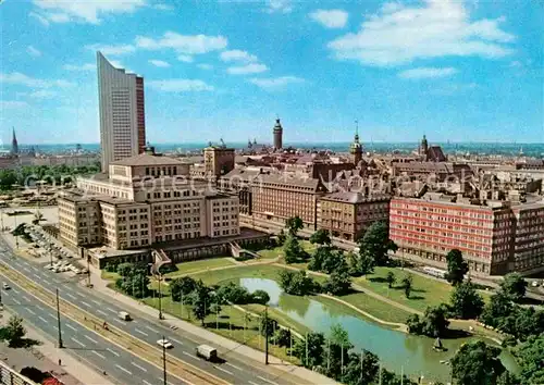 AK / Ansichtskarte Leipzig Oper Hochhaus Karl Marx Universitaet  Kat. Leipzig