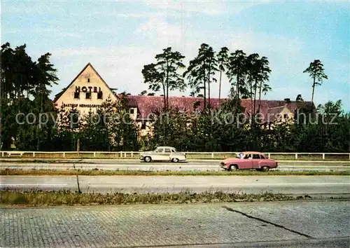 AK / Ansichtskarte Hermsdorf Thueringen Hotel Rasthof Hermsdorfer Kreuz Kat. Hermsdorf Thueringen