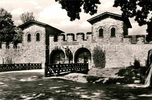 AK / Ansichtskarte Saalburg Taunus Roemerkastell Haupttor Kat. Wehrheim