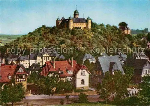 AK / Ansichtskarte Montabaur Westerwald Teilansicht mit Schloss Kat. Montabaur