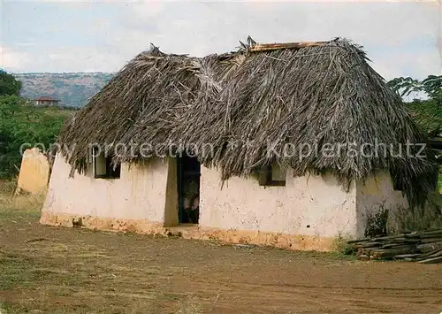 AK / Ansichtskarte Curacao Niederlaendische Antillen Straw covered cottage kunuku house Kat. Niederlaendische Antillen