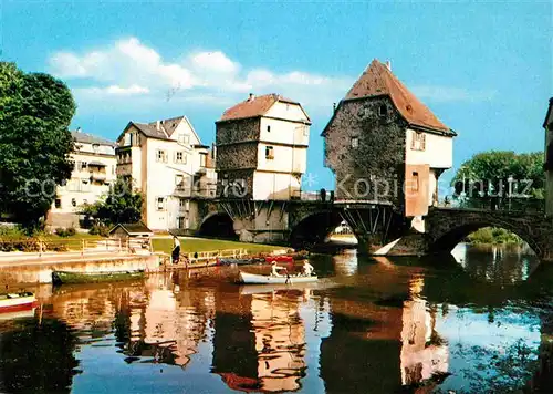 AK / Ansichtskarte Bad Kreuznach Brueckenhaeuser  Kat. Bad Kreuznach