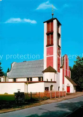 AK / Ansichtskarte Oberstdorf Ev Christuskirche Kat. Oberstdorf